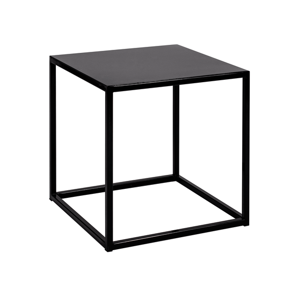 Mesa Lateral Cubo 40 Metal BLACK