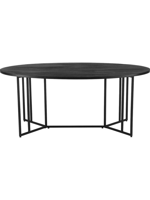 Mesa de comedor 180 Ovalada Abedul BLACK