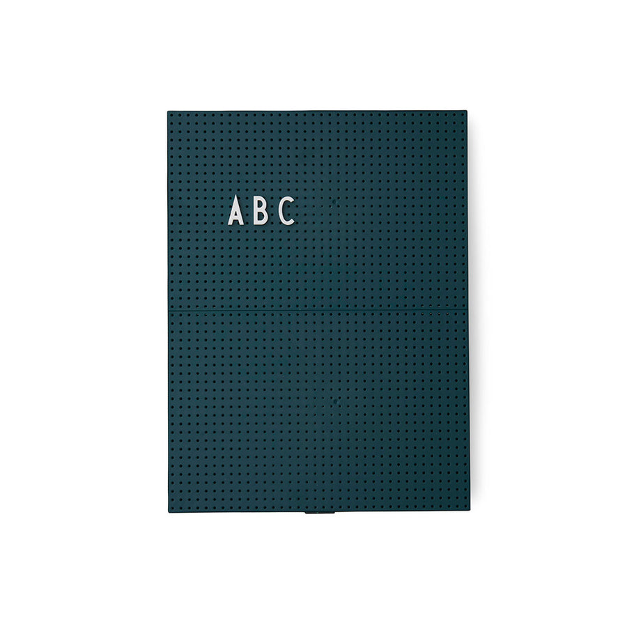 Tablero de mensaje A4 - Verde Oscuro