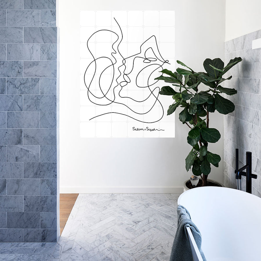 Mural IXXI The Kissing
