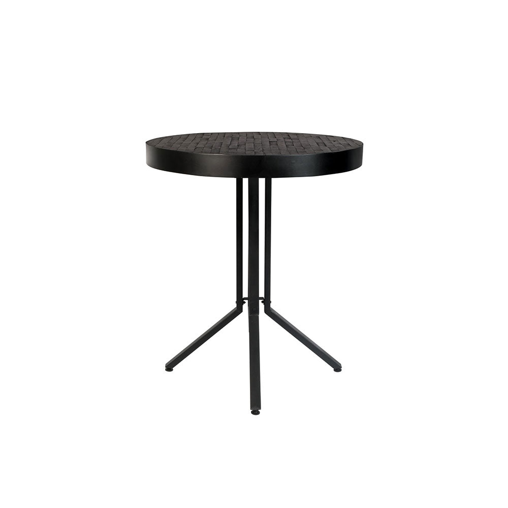 Mesa Alta Redonda Maze - Negro