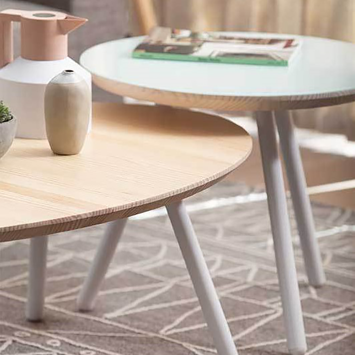 kenza medular mesa de centro natural pino living