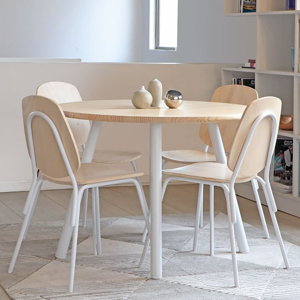 medular kenza mesa aula natural pino mesa 4 personas cocina comedor livinghome office
