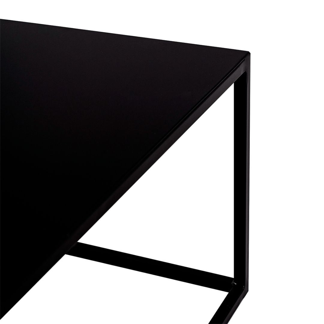 Mesa de Centro 80 Línea Metal Black