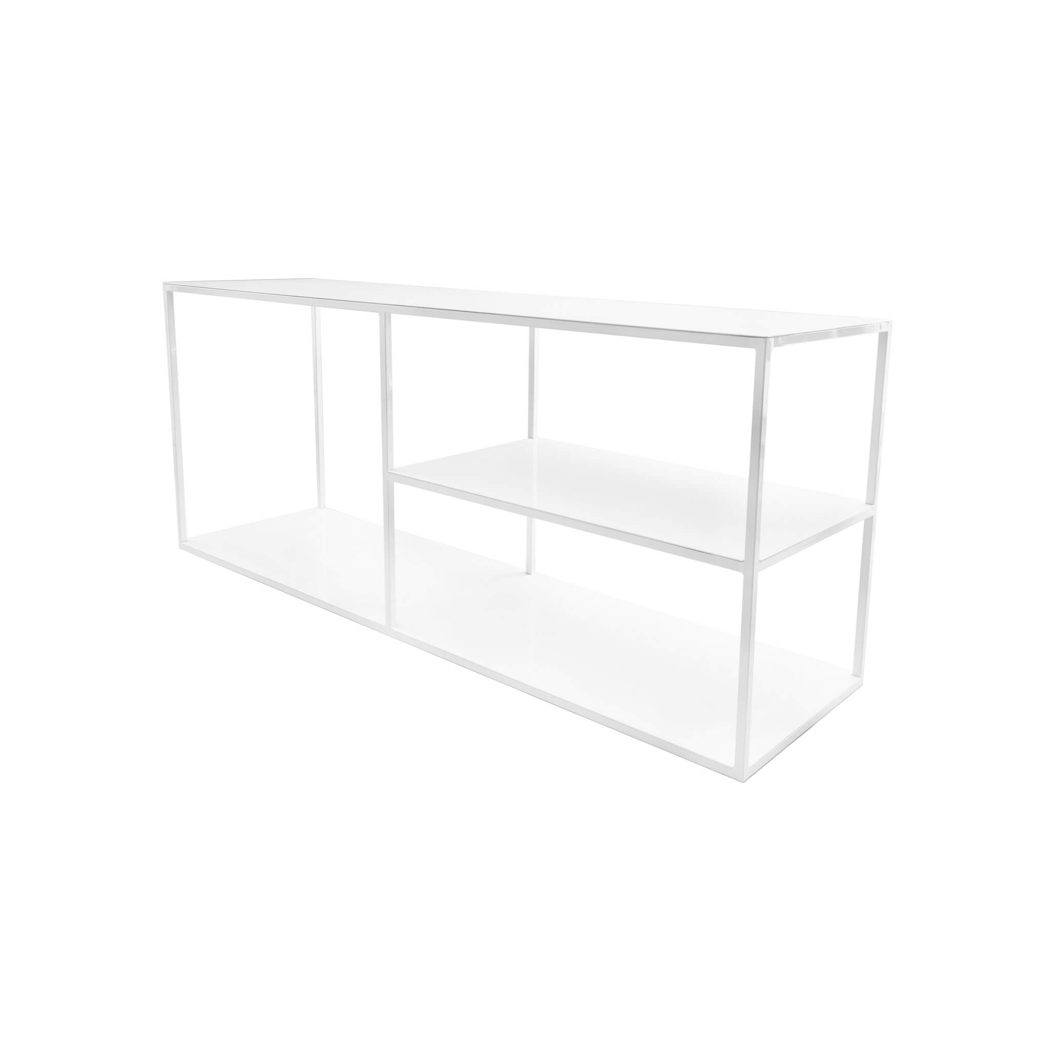 Rack de TV Metal White