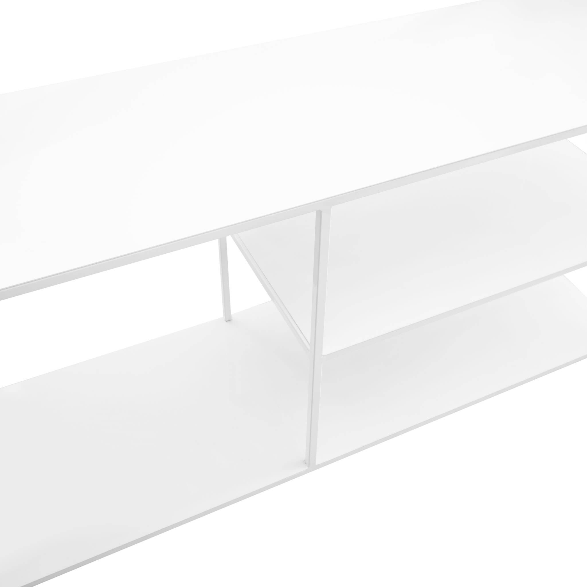 Rack de TV Metal White