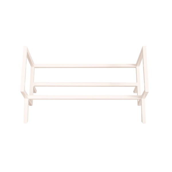 Porta Vinilos 50 LUXE Metal WHITE