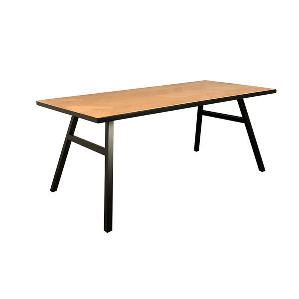 Mesa Zuiver Kenza Chile mesa de comedor de sala de reuniones mesa grande de madera con patas de metal comedor living sala mueble 