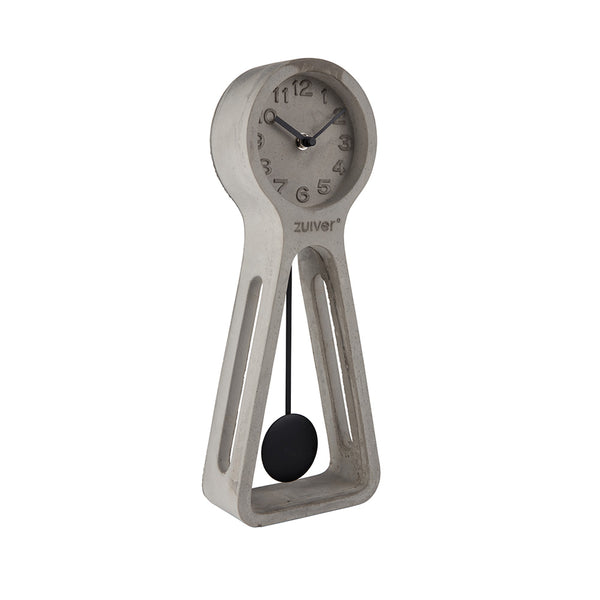 Reloj de mesa Pendulum Time - Concreto Gris