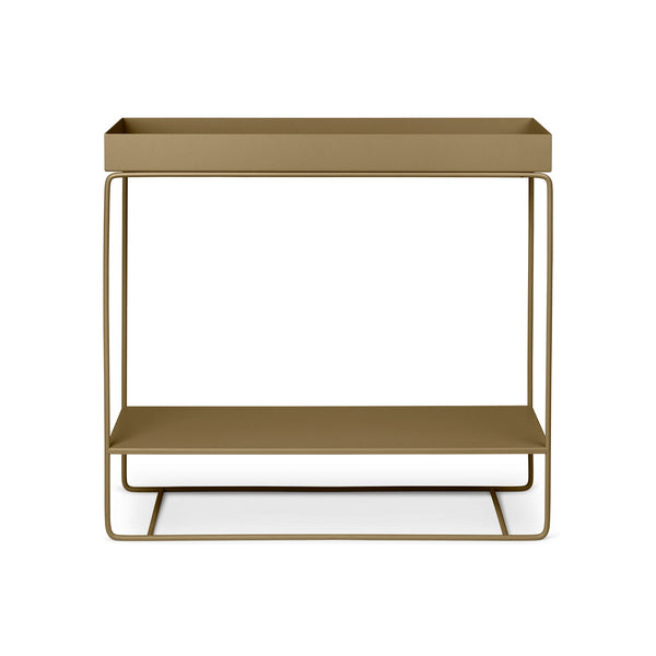 Macetero - Plant Station 2 Niveles 80 Metal Olive