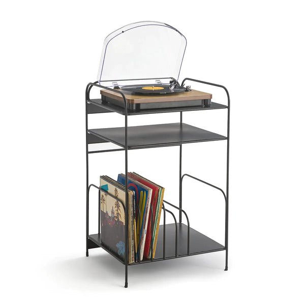 Mueble para vinilos 52 METAL BLACK