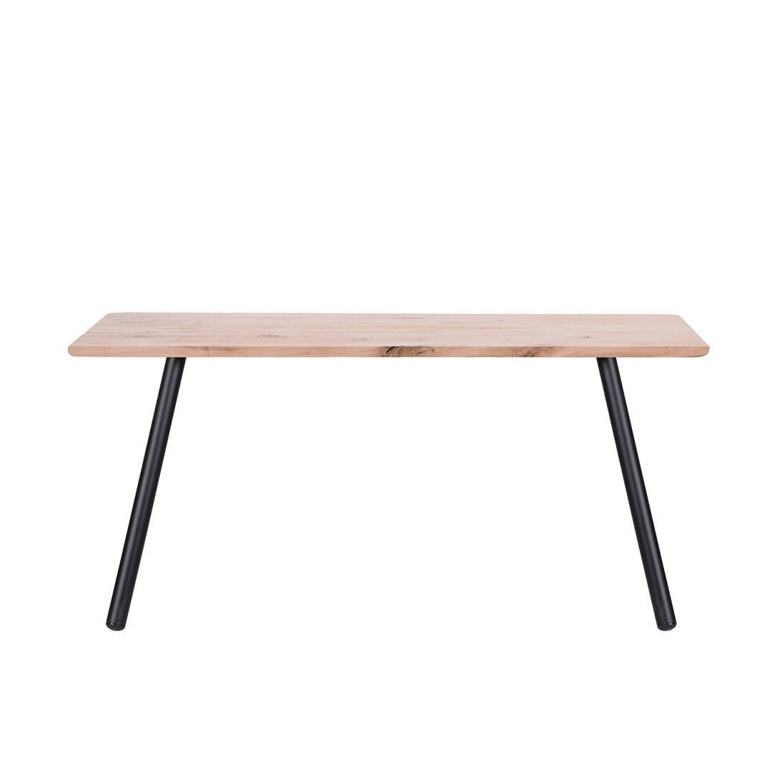 mesa aula cubierta lenga base negra 6 puestos comedor escritorio decoracion kenza.cl