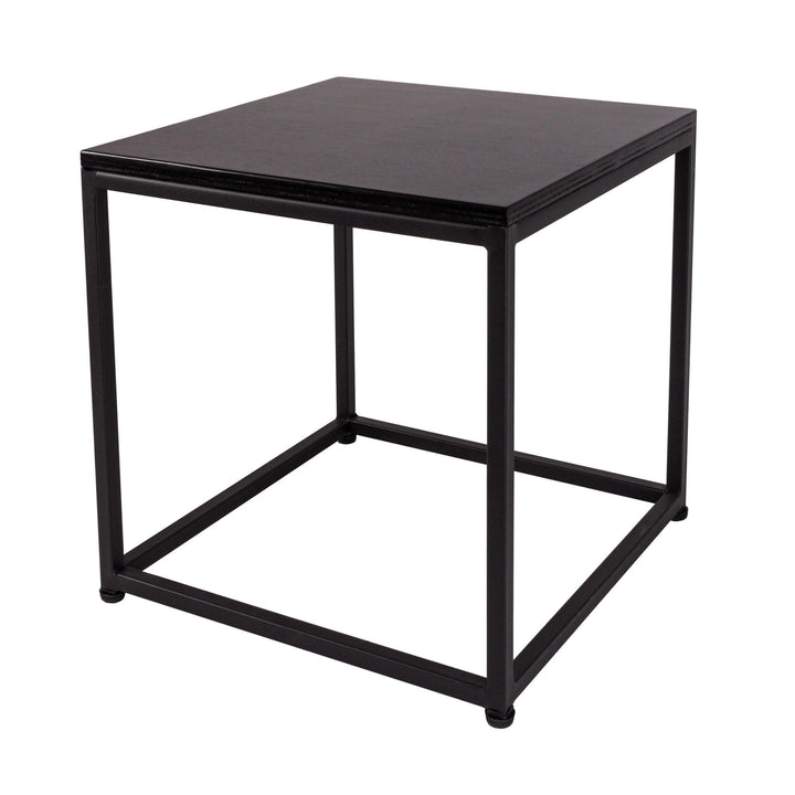 mesa lateral cuadrada para living