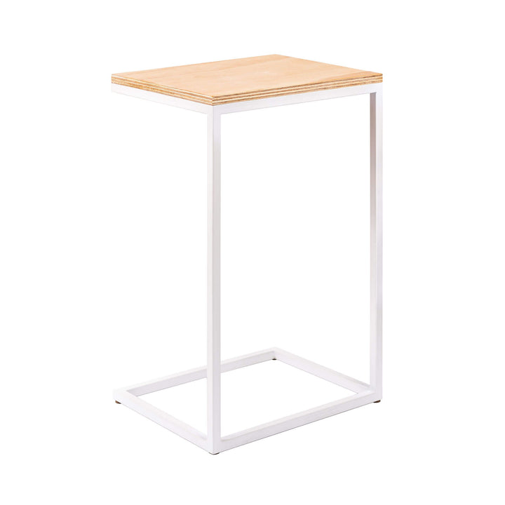 mesa lateral de madera y barata