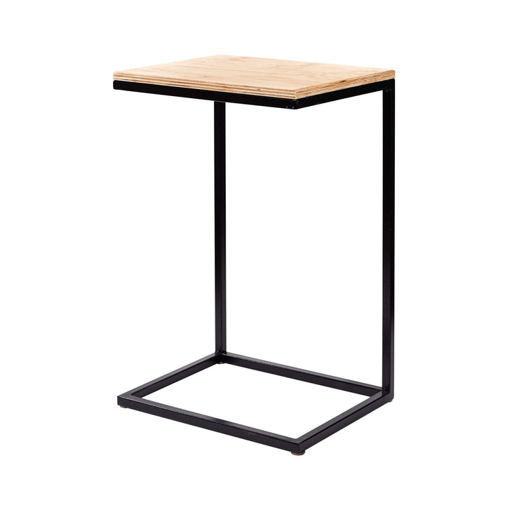 mesa lateral diseño moderno de fierro