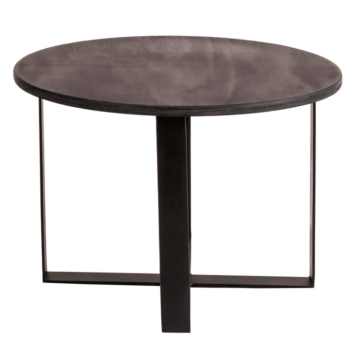 Mesa de centro de forma redonda para sala
